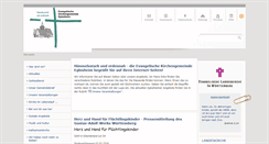 Desktop Screenshot of kirche-eglosheim.de